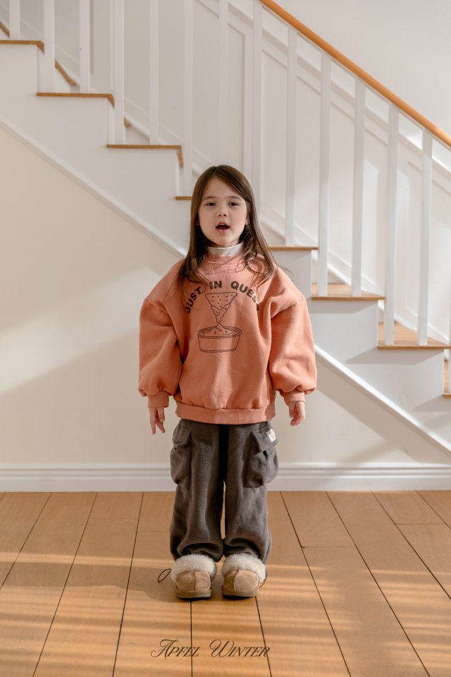 Apfel - Korean Children Fashion - #fashionkids - Peach Pop Sweatshirt - 9