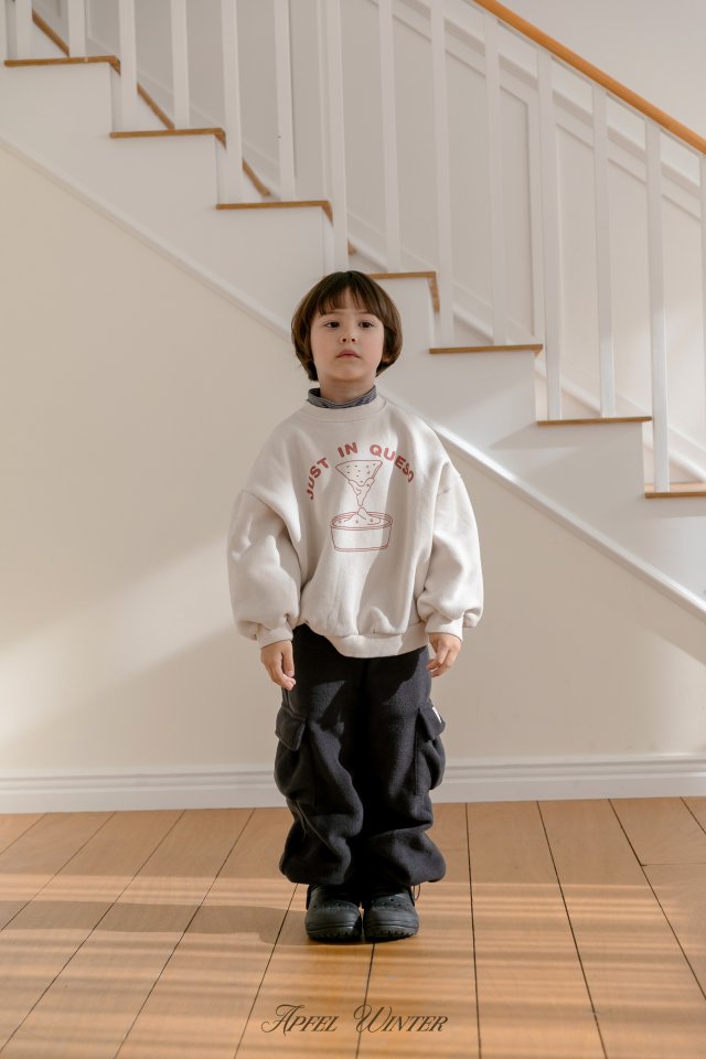Apfel - Korean Children Fashion - #kidsshorts - Peach Pop Sweatshirt - 10