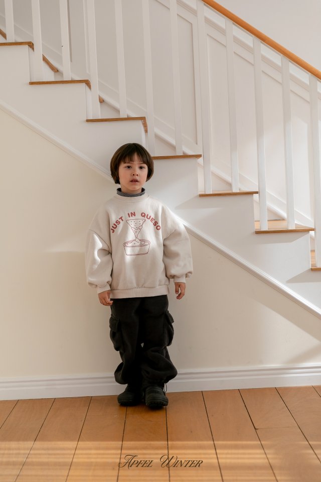 Apfel - Korean Children Fashion - #kidzfashiontrend - Peach Pop Sweatshirt - 12
