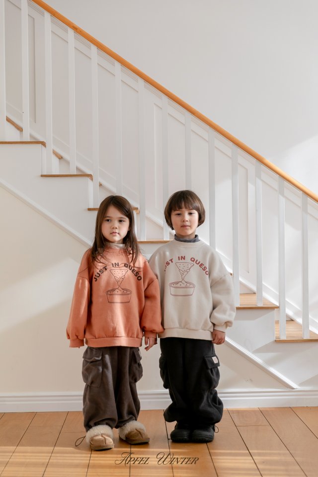 Apfel - Korean Children Fashion - #littlefashionista - Fluffy Cargo Pants - 4