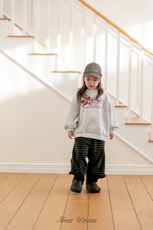 Apfel - Korean Children Fashion - #minifashionista - Star Fleece Sweatshirt - 10