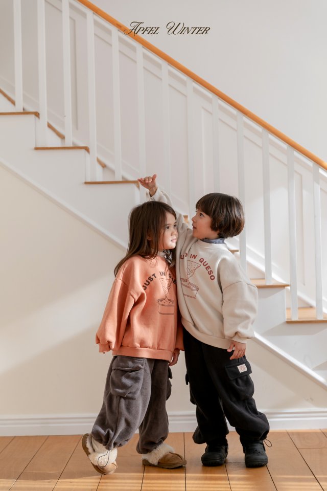 Apfel - Korean Children Fashion - #minifashionista - Fluffy Cargo Pants - 5