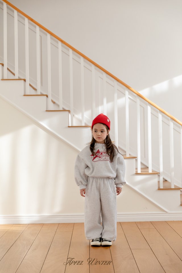 Apfel - Korean Children Fashion - #prettylittlegirls - Star Fleece Sweatshirt - 11