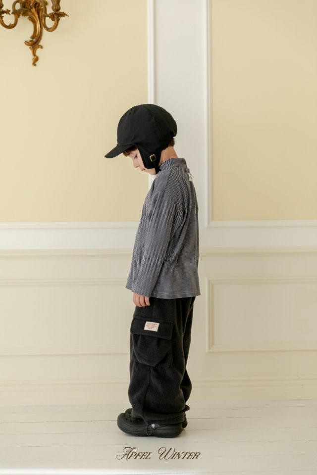 Apfel - Korean Children Fashion - #toddlerclothing - Fluffy Cargo Pants - 8