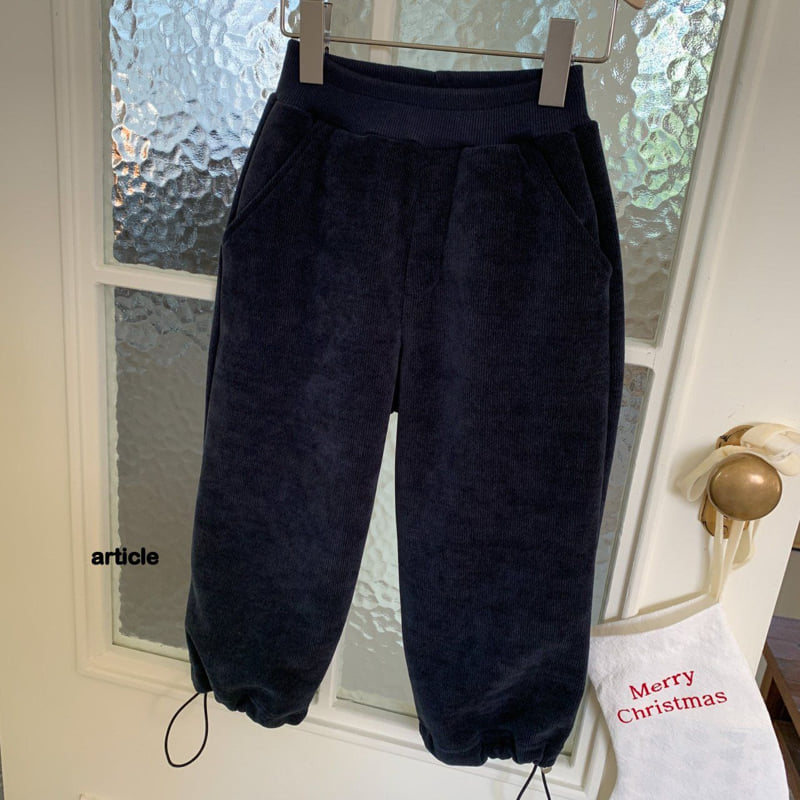 Article - Korean Children Fashion - #Kfashion4kids - Winter Boa Pants - 10