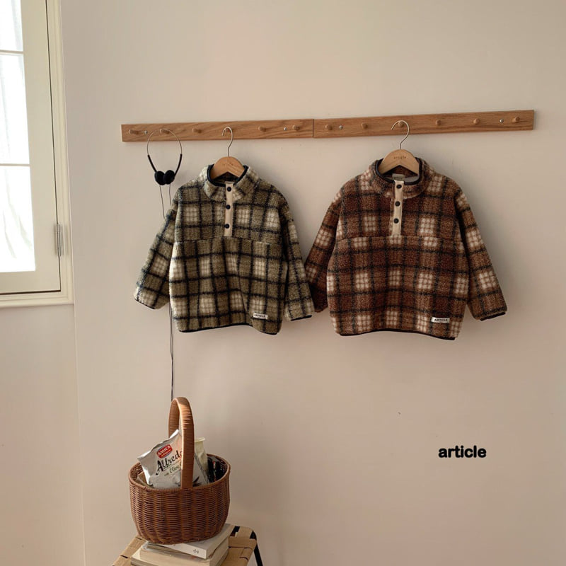 Article - Korean Children Fashion - #Kfashion4kids - Check Mua Anorak - 6