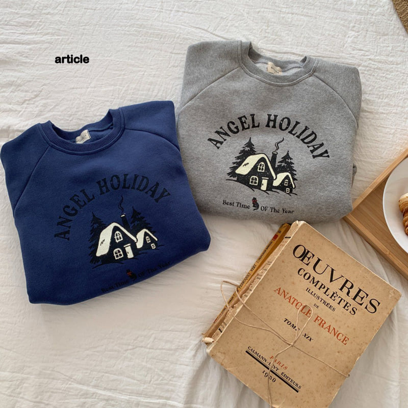 Article - Korean Children Fashion - #Kfashion4kids - Angel Fleece Sweatshirt