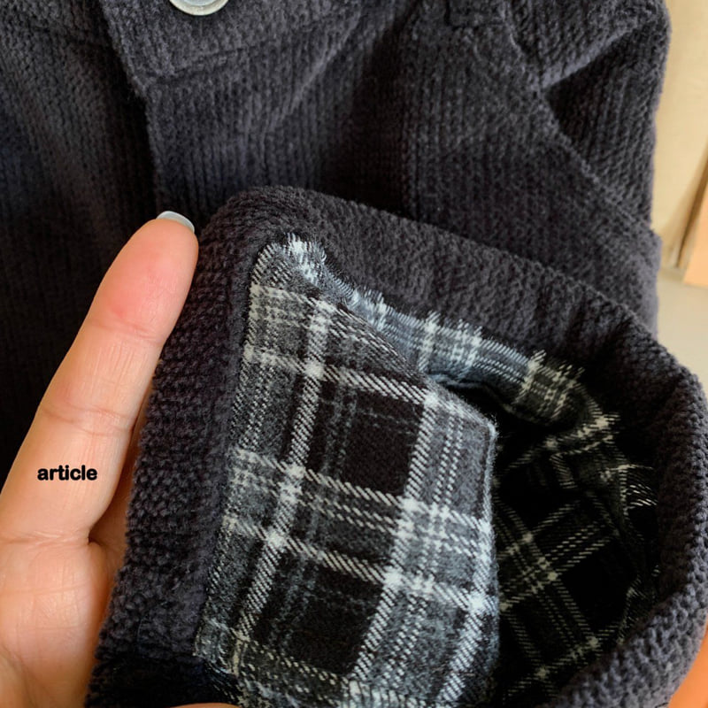 Article - Korean Children Fashion - #childofig - Dobby Roll Up Pants - 6