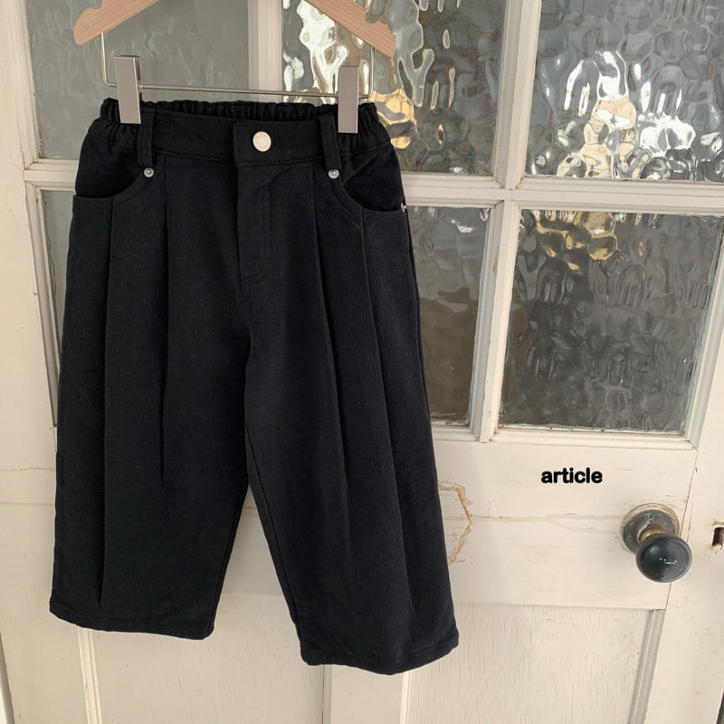 Article - Korean Children Fashion - #childofig - Recto Two Tuck Pants - 10
