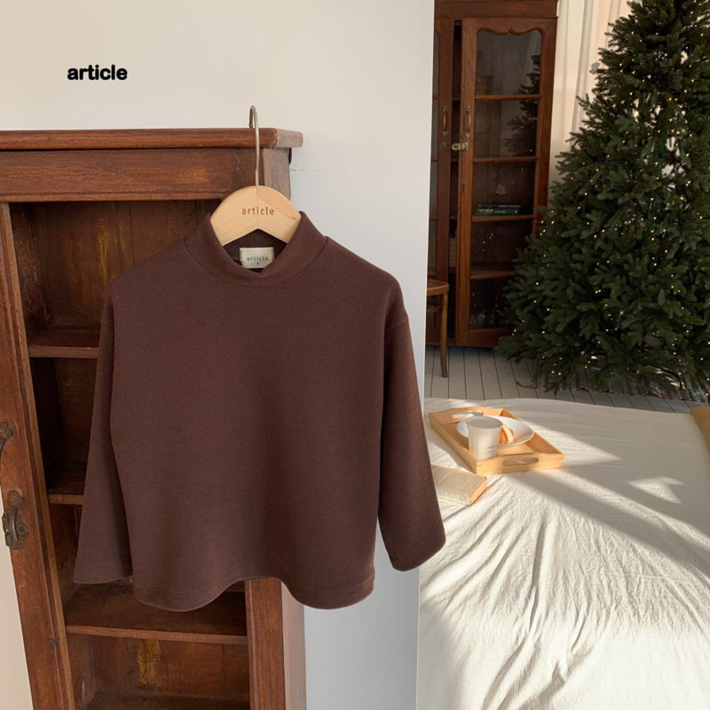 Article - Korean Children Fashion - #childofig - Smoothie Turtleneck Tee - 6