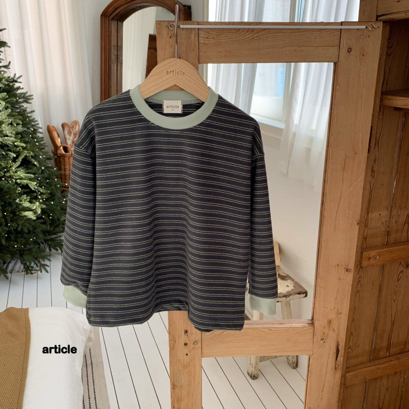 Article - Korean Children Fashion - #childofig - Coos Stripe Tee - 6