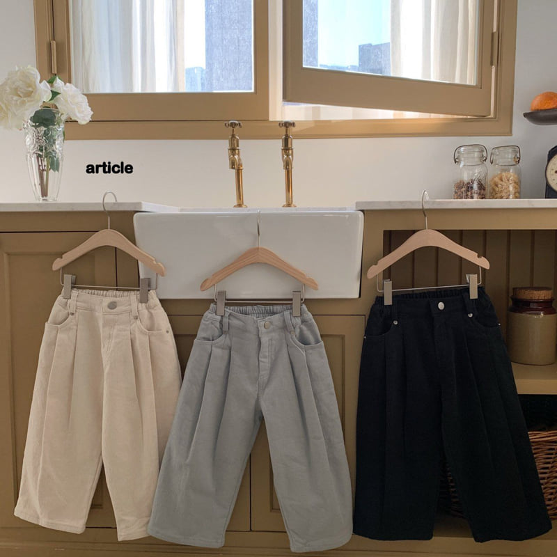 Article - Korean Children Fashion - #childrensboutique - Recto Two Tuck Pants - 11