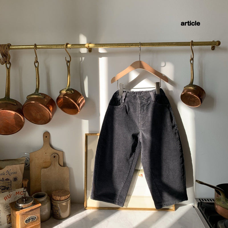 Article - Korean Children Fashion - #childrensboutique - Vibe Curve Cord Pants - 9