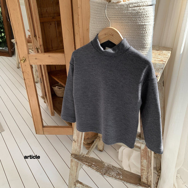 Article - Korean Children Fashion - #childrensboutique - Smoothie Turtleneck Tee - 7