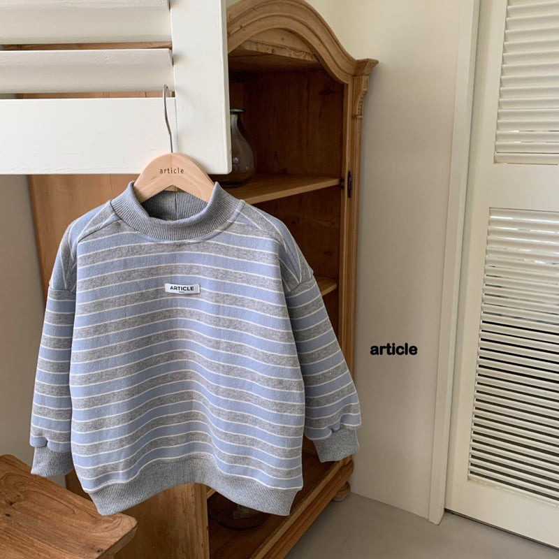 Article - Korean Children Fashion - #childrensboutique - Snow Half Turtleneck Sweatshirt - 2