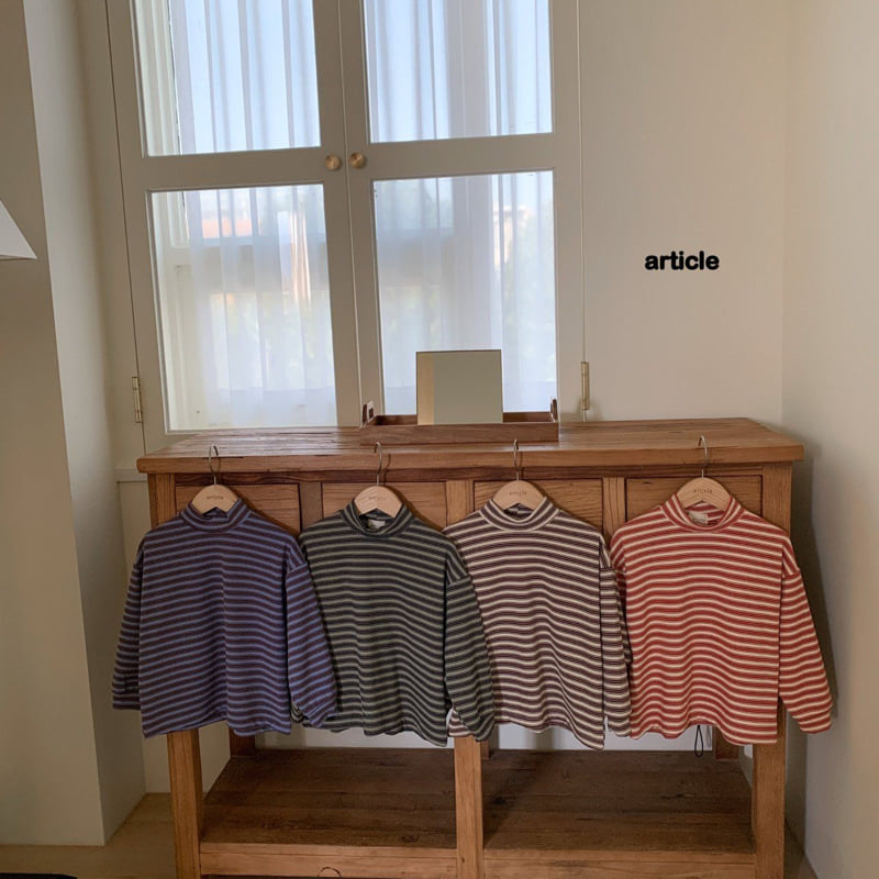 Article - Korean Children Fashion - #childrensboutique - Gelato Turtleneck Tee