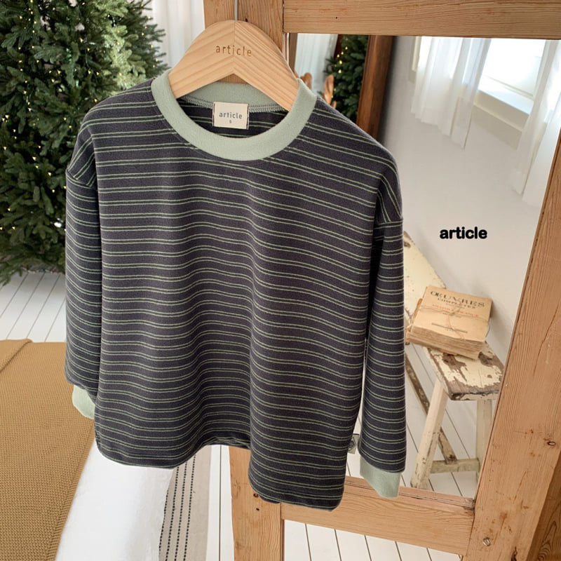 Article - Korean Children Fashion - #childrensboutique - Coos Stripe Tee - 7