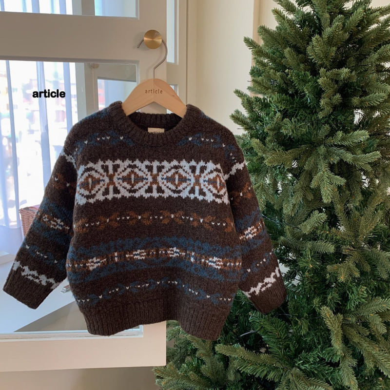 Article - Korean Children Fashion - #designkidswear - Palms Knit - 6