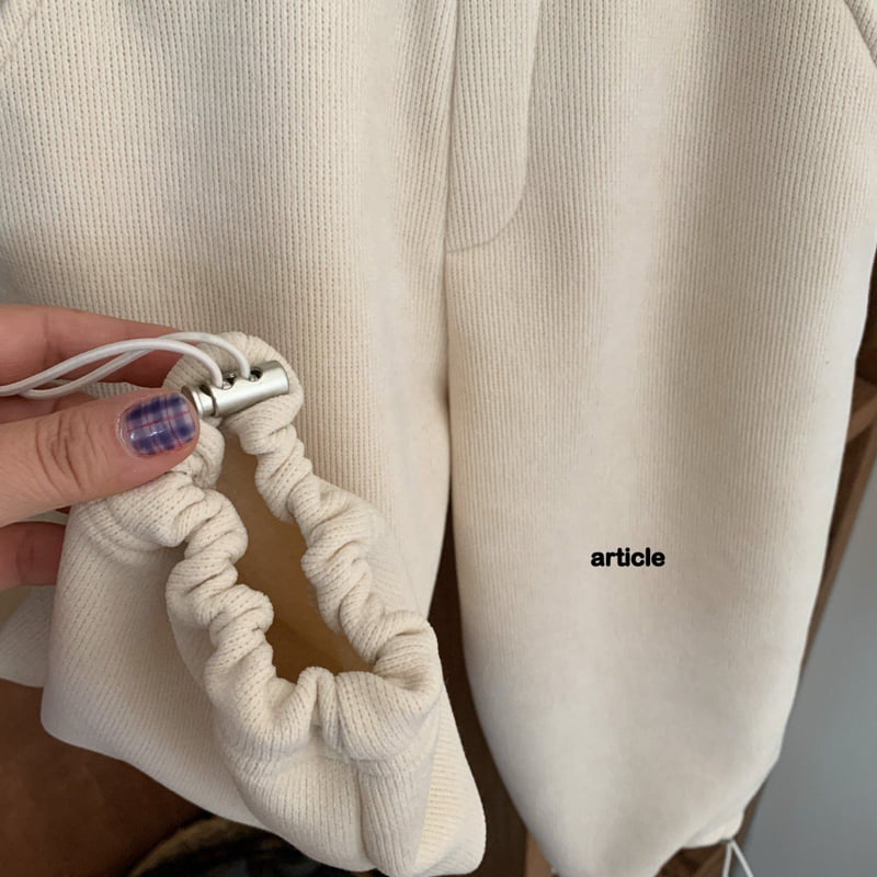 Article - Korean Children Fashion - #childrensboutique - Winter Boa Pants - 4