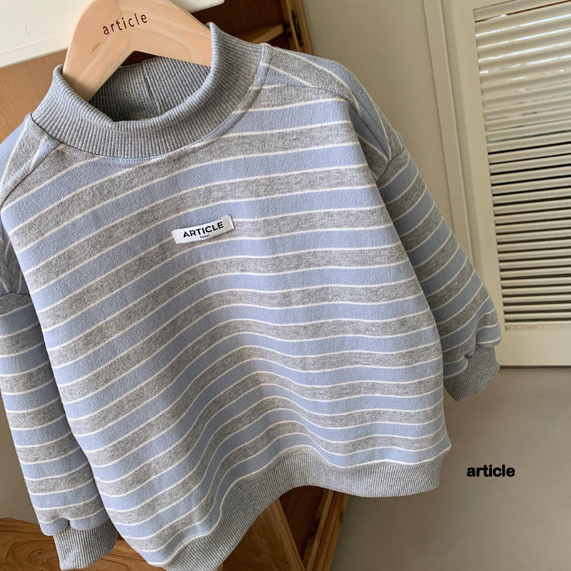 Article - Korean Children Fashion - #designkidswear - Snow Half Turtleneck Sweatshirt - 3