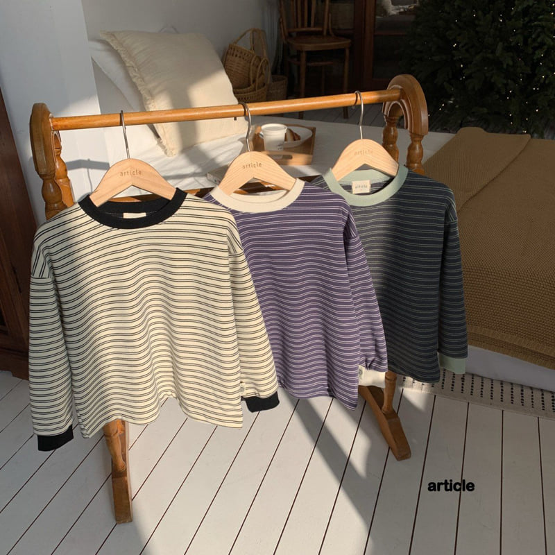 Article - Korean Children Fashion - #designkidswear - Coos Stripe Tee - 8