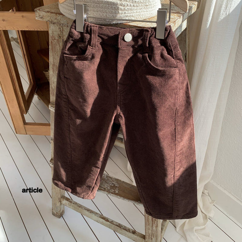 Article - Korean Children Fashion - #discoveringself - Stay Line Pants - 6