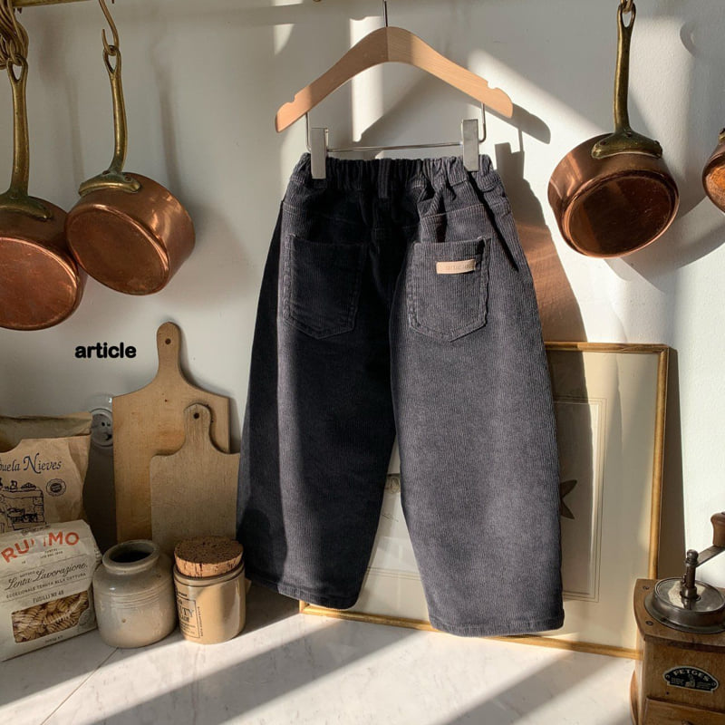 Article - Korean Children Fashion - #discoveringself - Vibe Curve Cord Pants - 11