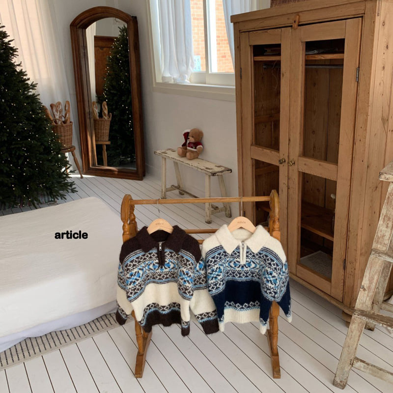 Article - Korean Children Fashion - #discoveringself - BA Knit - 2