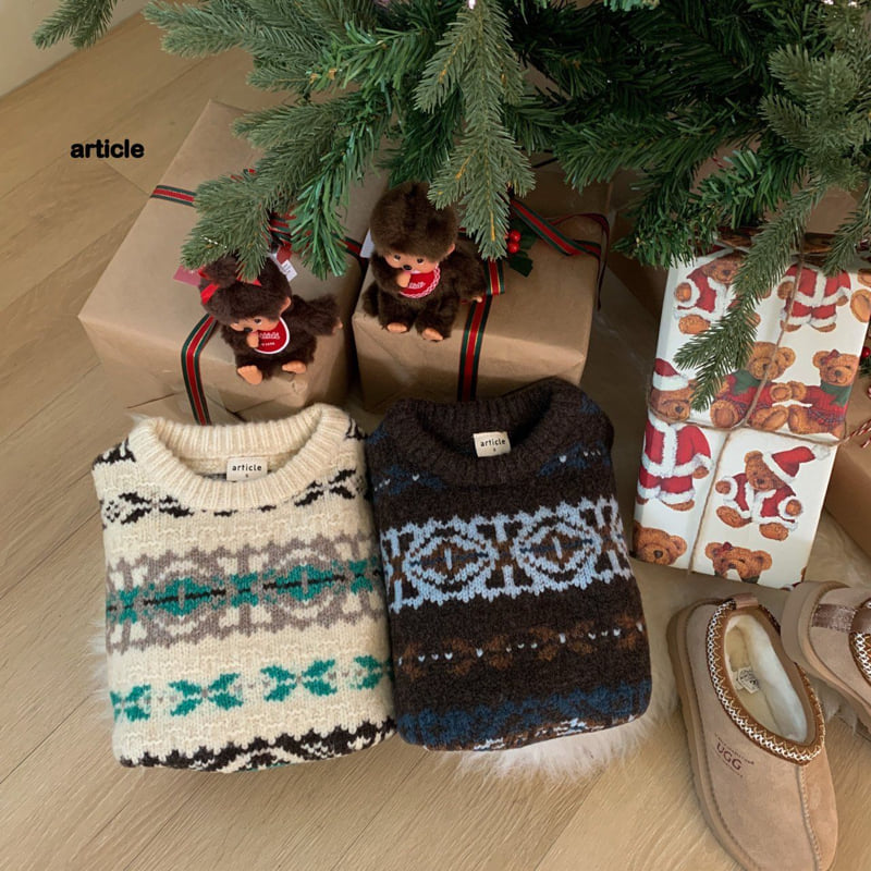 Article - Korean Children Fashion - #fashionkids - Palms Knit - 8