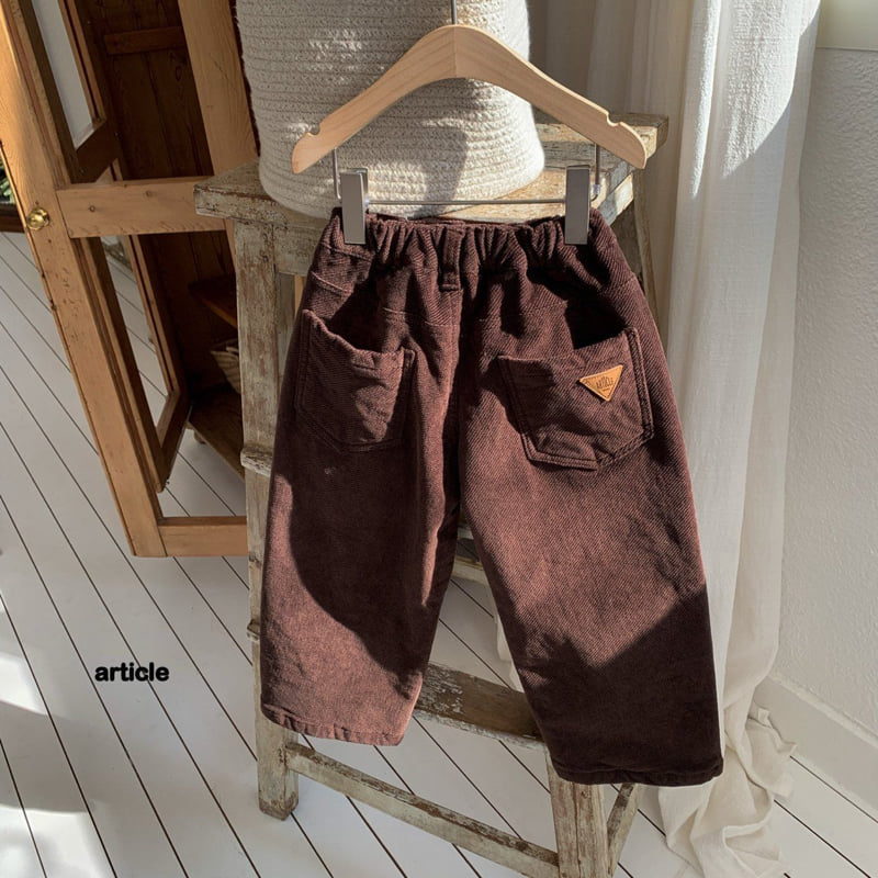 Article - Korean Children Fashion - #fashionkids - Stay Line Pants - 7