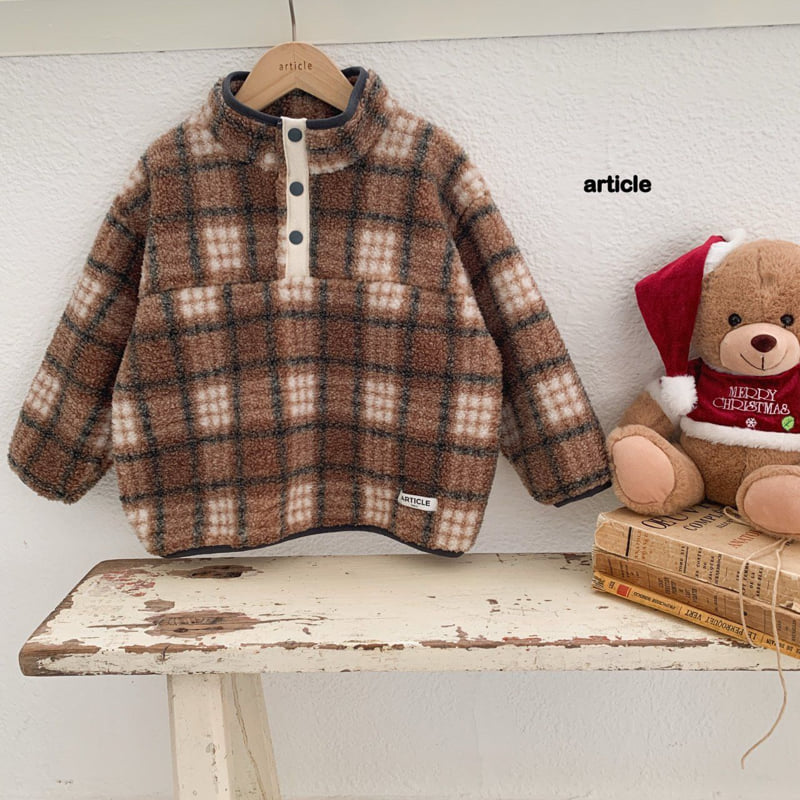 Article - Korean Children Fashion - #fashionkids - Check Mua Anorak - 2