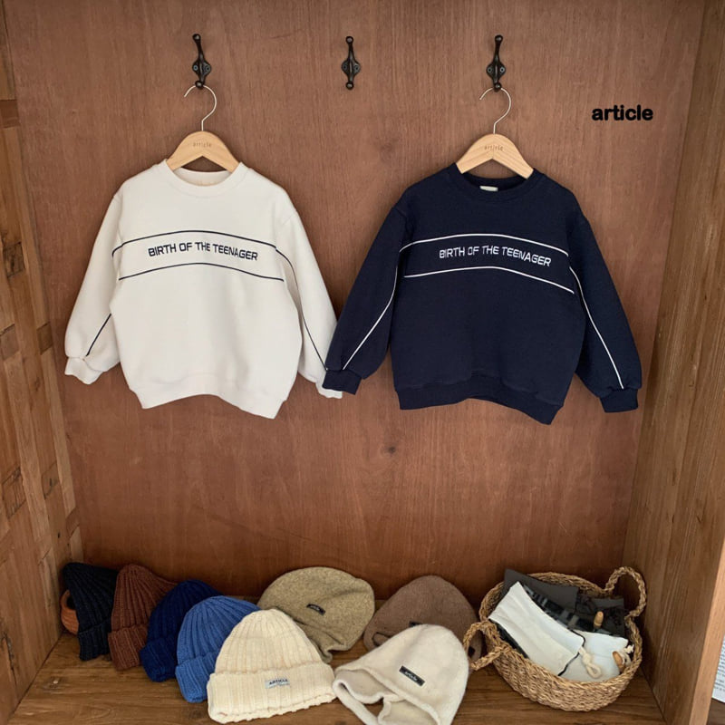 Article - Korean Children Fashion - #fashionkids - Fleece Paapang Sweatshirt