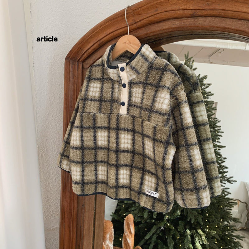 Article - Korean Children Fashion - #kidsshorts - Check Mua Anorak - 3