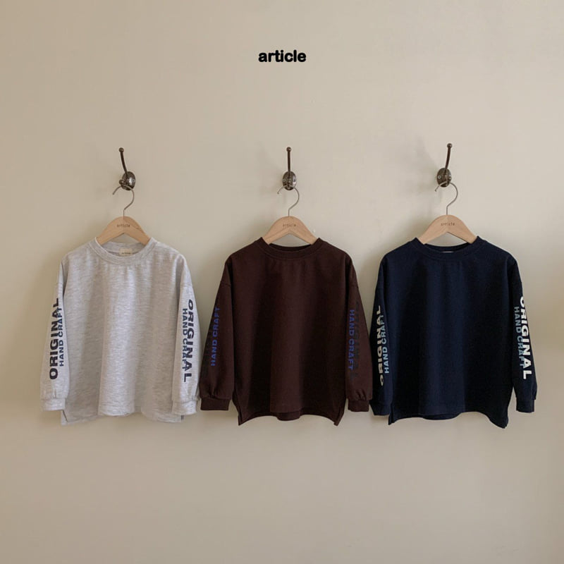 Article - Korean Children Fashion - #kidsshorts - Original Box Tee