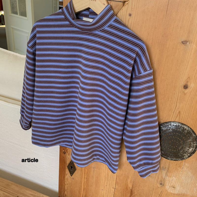 Article - Korean Children Fashion - #kidsshorts - Gelato Turtleneck Tee - 5