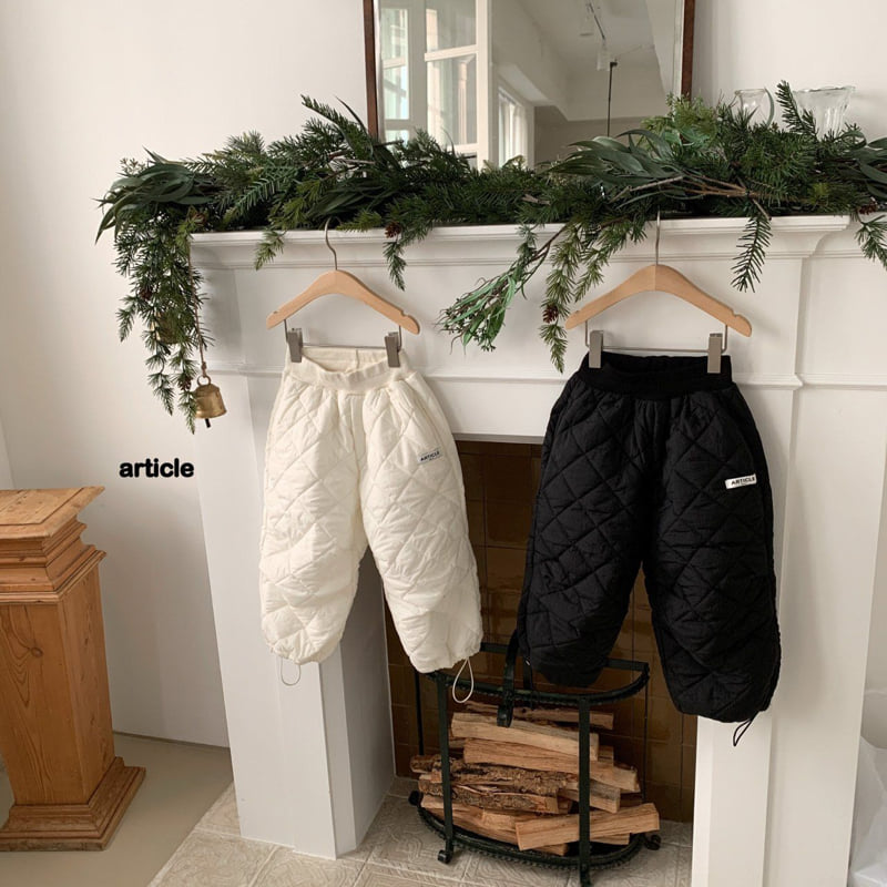 Article - Korean Children Fashion - #kidsshorts - Quilted Parachute Pants