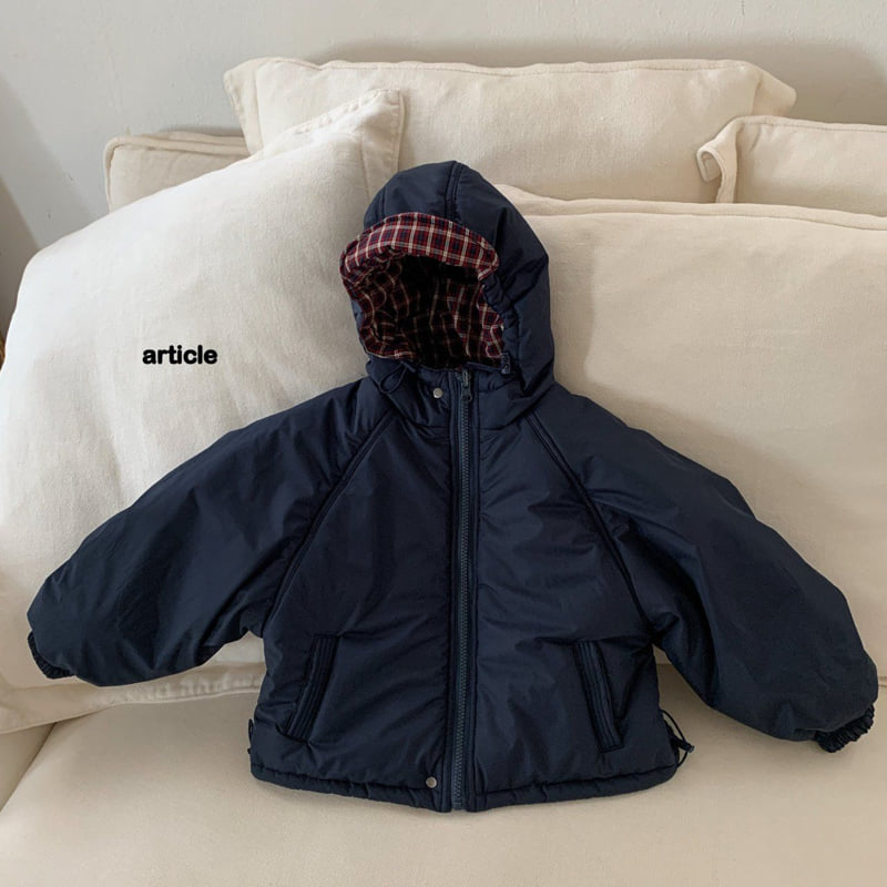 Article - Korean Children Fashion - #kidsstore - Facade Reversible Padding - 7