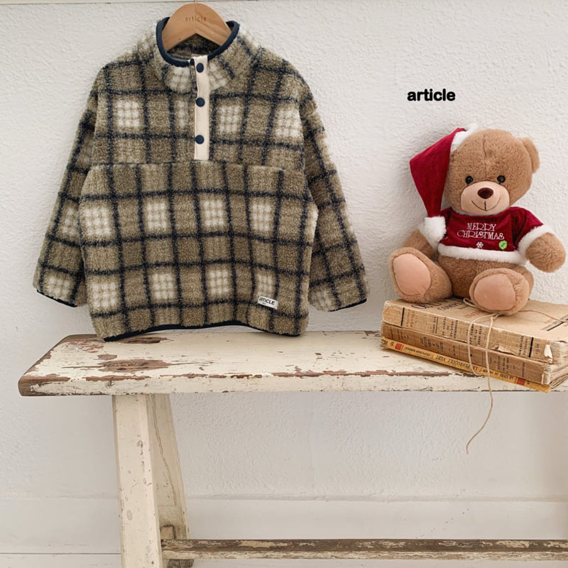 Article - Korean Children Fashion - #kidsshorts - Check Mua Anorak - 4