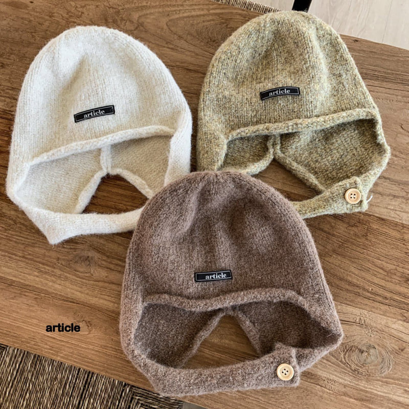 Article - Korean Children Fashion - #kidsstore - Earmuff Beanie