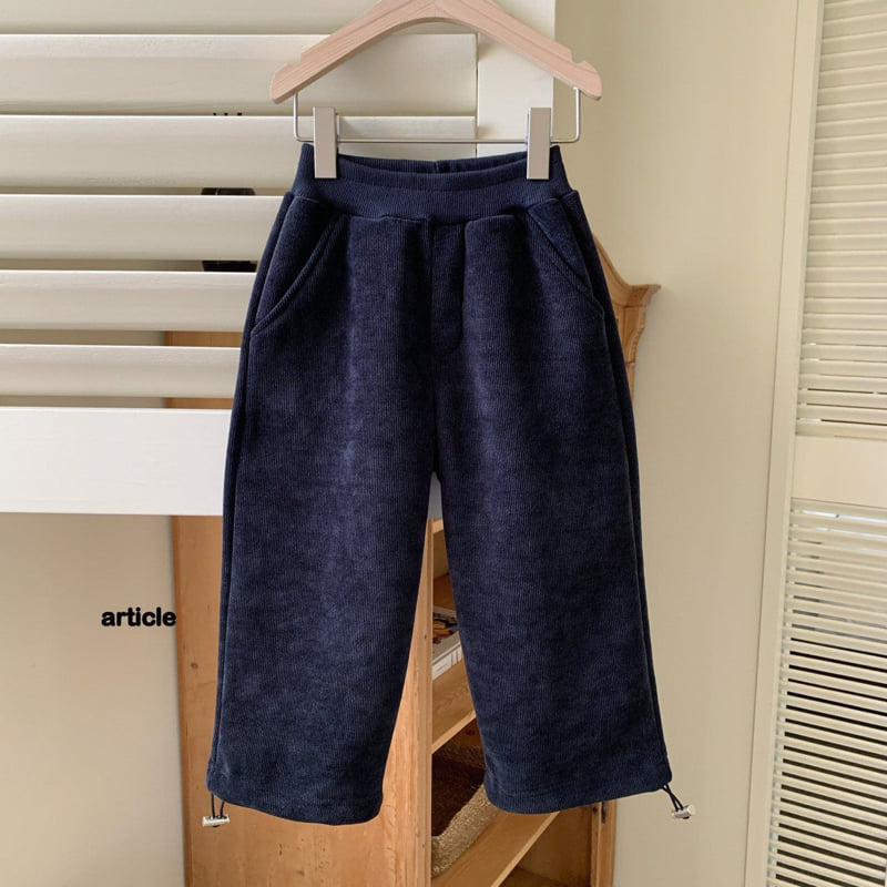 Article - Korean Children Fashion - #kidzfashiontrend - Winter Boa Pants - 9