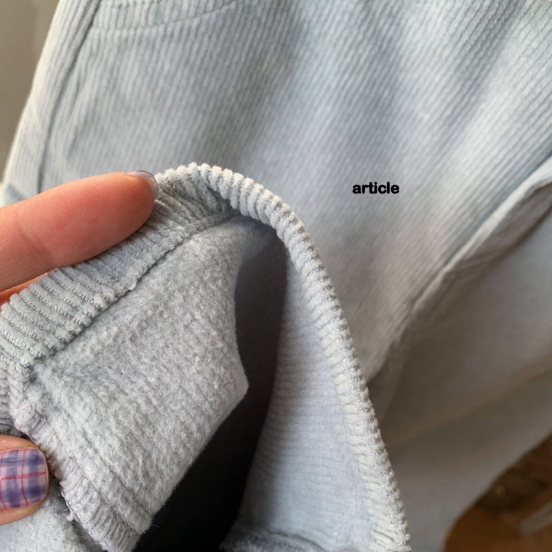 Article - Korean Children Fashion - #kidzfashiontrend - Milk Corduroy Pants - 6