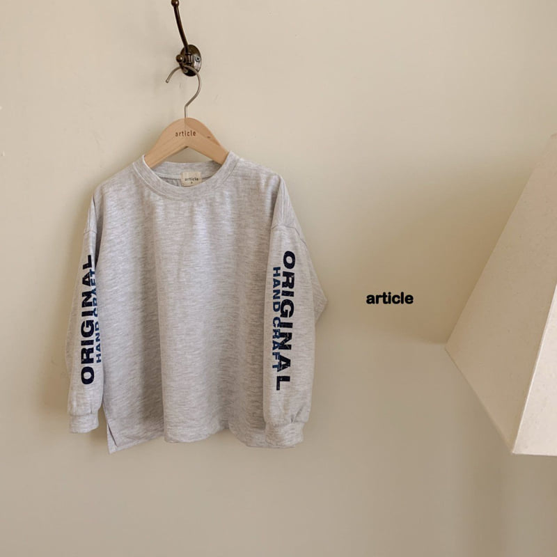 Article - Korean Children Fashion - #kidzfashiontrend - Original Box Tee - 3
