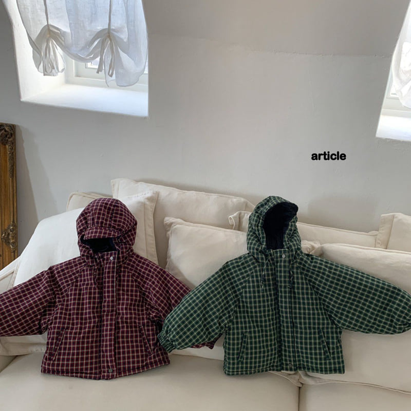 Article - Korean Children Fashion - #littlefashionista - Facade Reversible Padding - 10