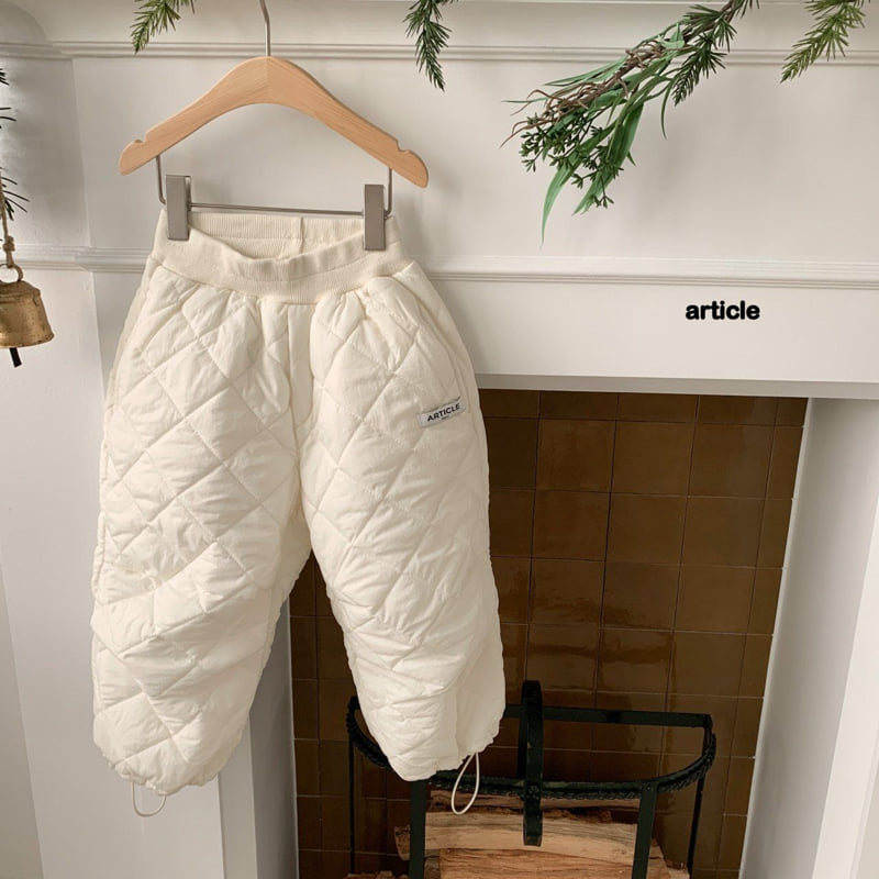 Article - Korean Children Fashion - #littlefashionista - Quilted Parachute Pants - 5