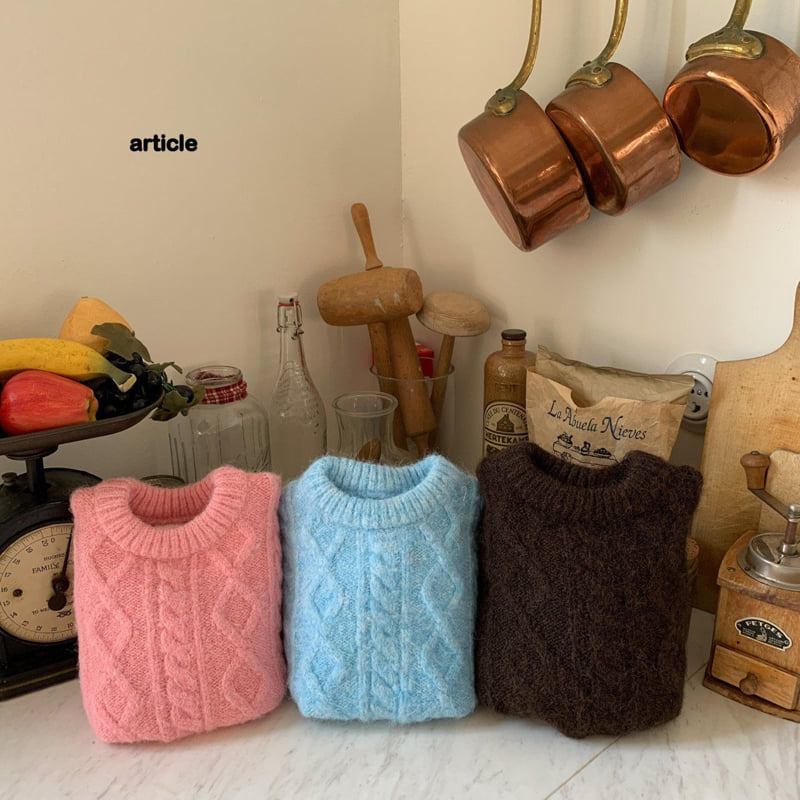 Article - Korean Children Fashion - #magicofchildhood - Candy Knit