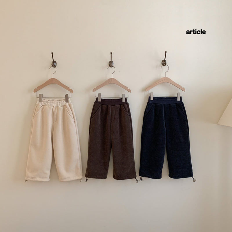 Article - Korean Children Fashion - #magicofchildhood - Winter Boa Pants - 12