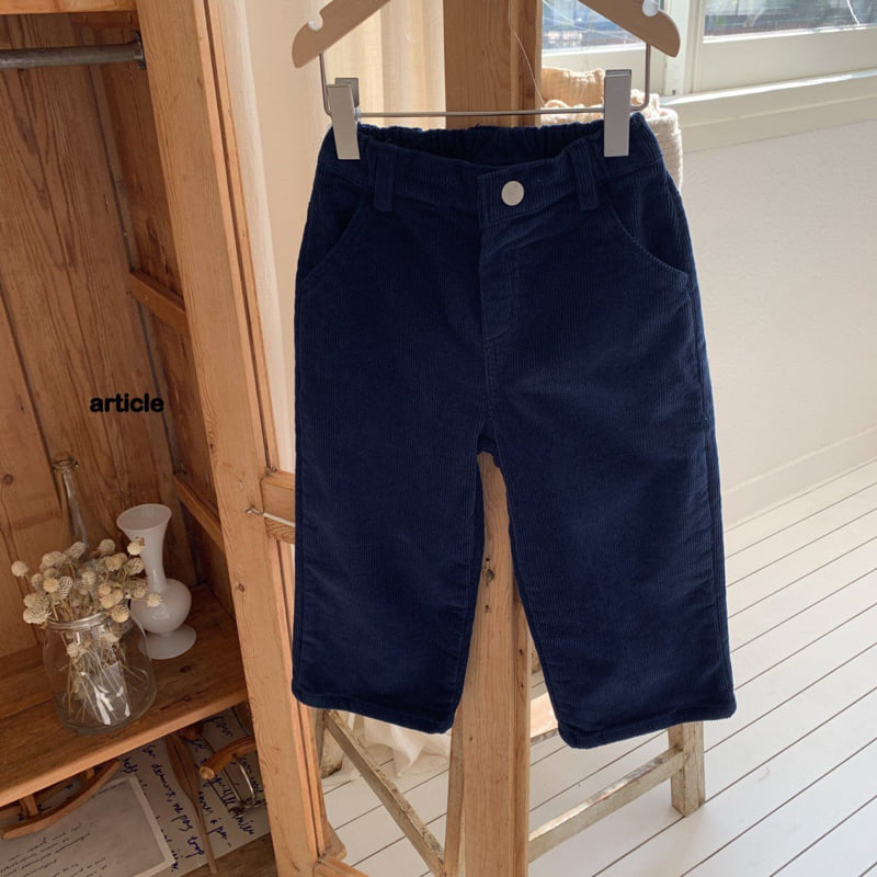 Article - Korean Children Fashion - #magicofchildhood - Milk Corduroy Pants - 9