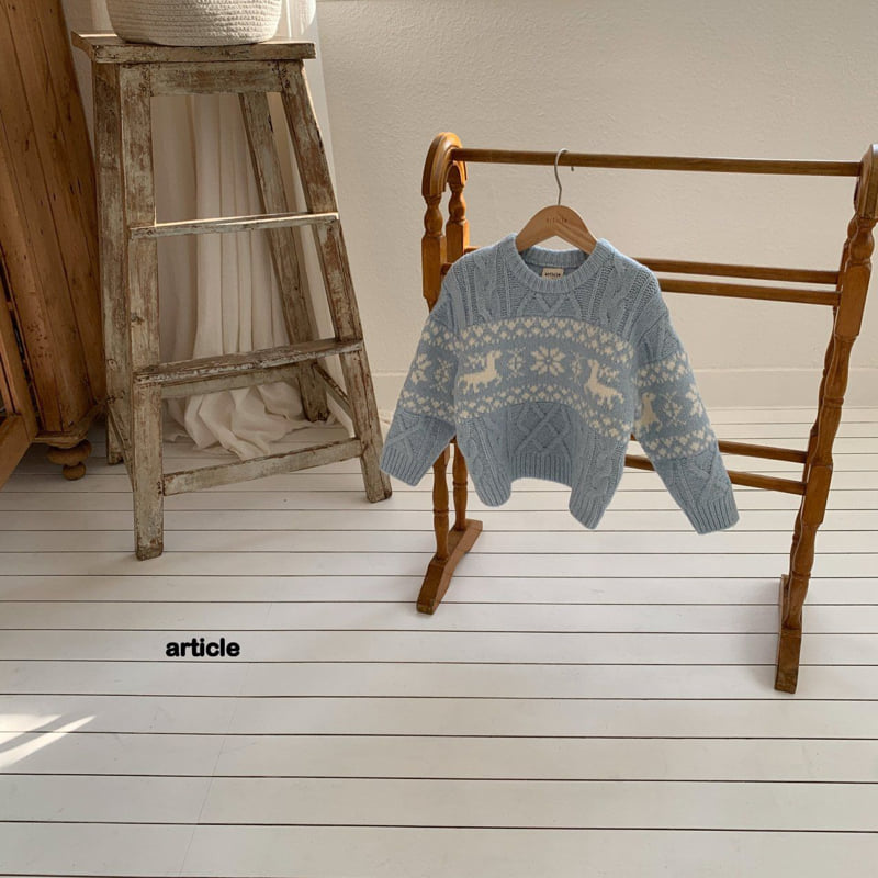 Article - Korean Children Fashion - #magicofchildhood - Music Box Knit - 5