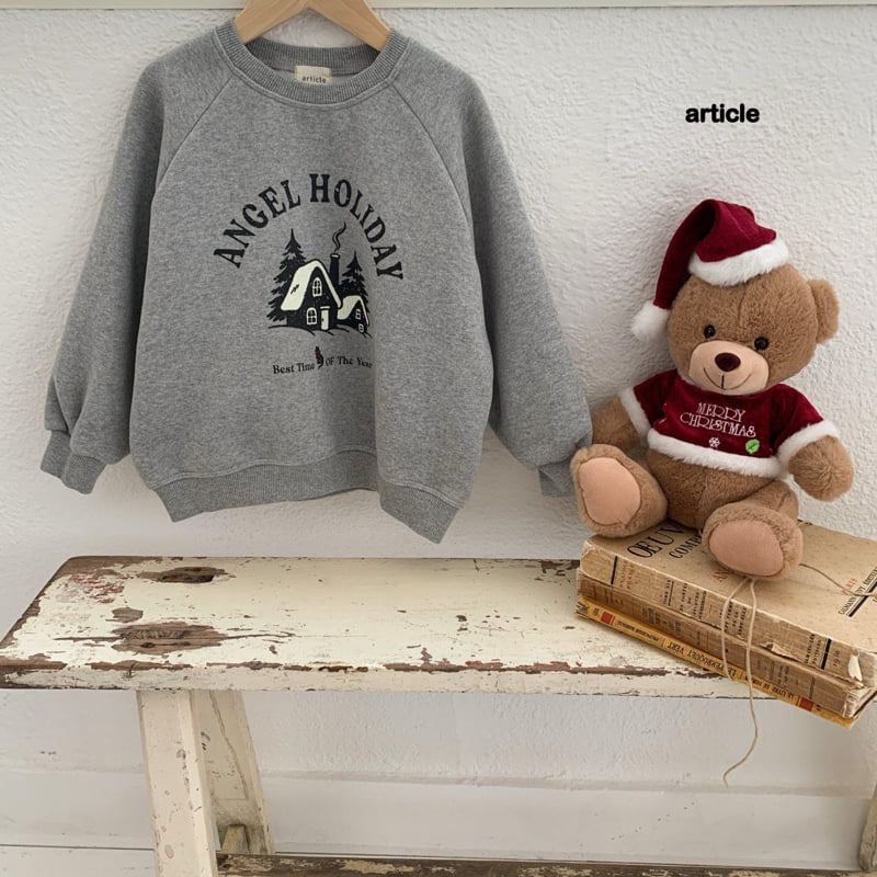 Article - Korean Children Fashion - #magicofchildhood - Angel Fleece Sweatshirt - 3