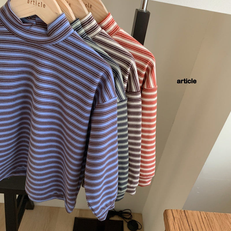 Article - Korean Children Fashion - #magicofchildhood - Gelato Turtleneck Tee - 10